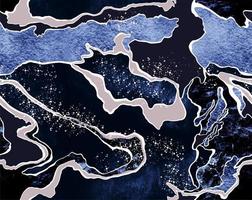 Layers of various paints on canvas. Dark patterns. Abstract background. High quality illustration photo