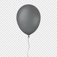 Vector illustration with flying air balloon