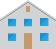 vintage building icon. png