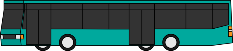 vue d'élévation du véhicule de dessin de contour. png