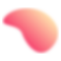 Blurred Gradient Blob Shape png