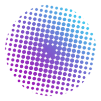 cirkel helling halftone png