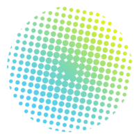 Circle Gradient Halftone png