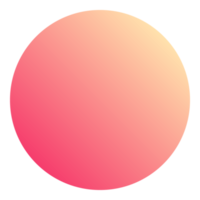 Shiny Gradient Circle png