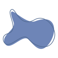 Organic Shape Boho Blob png