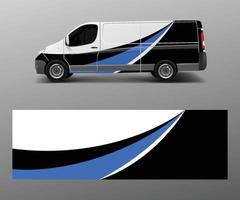 Car decal van designs . Wrap designs template vector. vector