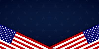 fondo de la bandera americana para cualquier evento vector