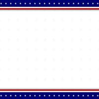 American flag background for any event vector