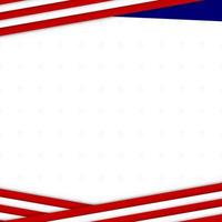 American flag background for any event vector