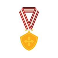 Medal isolated on white background vector