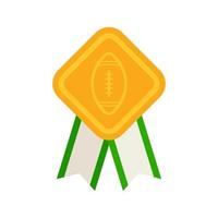 Medal isolated on white background vector