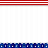 American flag background for any event vector