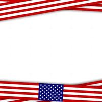 American flag background for any event vector