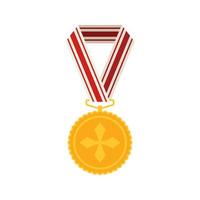 Medal isolated on white background vector