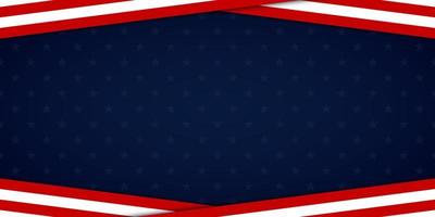 American flag background for any event vector