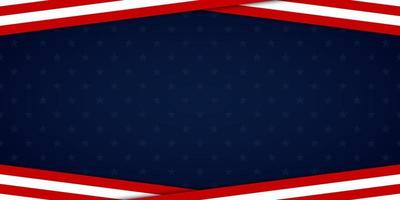 American flag background for any event vector