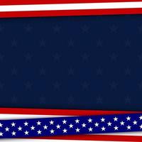 American flag background for any event vector