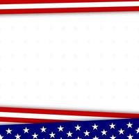 American flag background for any event vector