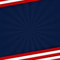 fondo de la bandera americana para cualquier evento vector