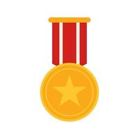 Medal isolated on white background vector