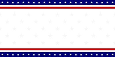 American flag background for any event vector