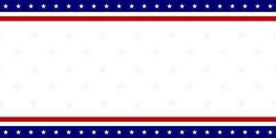 American flag background for any event vector