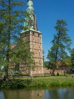 raesfeld,alemania,2020-el castillo de raesfeld en alemania foto