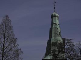 raesfeld,alemania,2020-el castillo de raesfeld en alemania foto