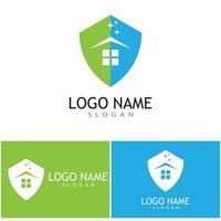 limpieza servicio limpio logo icono vector plantilla