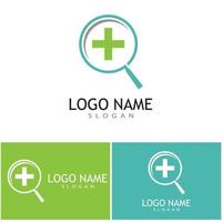 Medical Cross illustration Logo template vector design