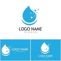 limpieza servicio limpio logo icono vector plantilla
