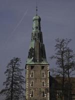 raesfeld,alemania,2020-el castillo de raesfeld en alemania foto