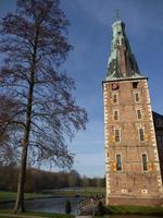 raesfeld,alemania,2020-el castillo de raesfeld en alemania foto