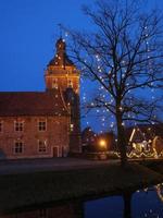 raesfeld,alemania,2020-el castillo de raesfeld en alemania foto