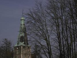 raesfeld,alemania,2020-el castillo de raesfeld en alemania foto