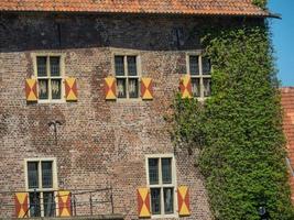 raesfeld,alemania,2020-el castillo de raesfeld en alemania foto