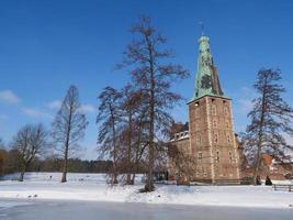 raesfeld,alemania,2020-el castillo de raesfeld en alemania foto