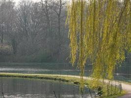 raesfeld,alemania,2020-el castillo de raesfeld en alemania foto