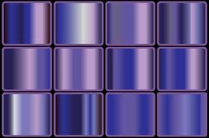 Purple gradient colors vector