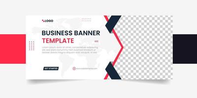 Marketing agency cover and banner template vector