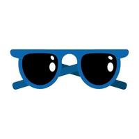 accesorio óptico de gafas de sol de verano vector