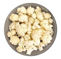 Cooking cauliflower the traditional way. Useful vegetarian food from vegetables. photo