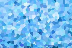 Abstract Bright Blue Navy Mosaic of The Sea Crystallize Effect Background Texture photo