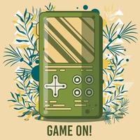 Artistic Object Illustration Game On vector