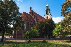 S t. iglesia de maría en el distrito de mitte de berlín foto