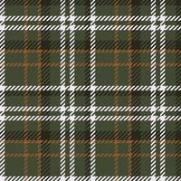 Green tone colors tartan plaid Scottish seamless pattern.Texture from plaid, tablecloths, clothes, shirts, dresses, paper, bedding, blankets and other textile products vector