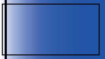 Abstract blue background with black frame vector