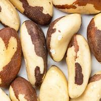 raw brazil nuts close up photo