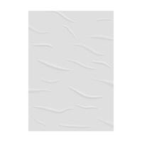 Realistic wrinkle paper with wet glued texture. template for your design vector