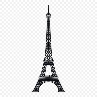 Eiffel tower vector illustration